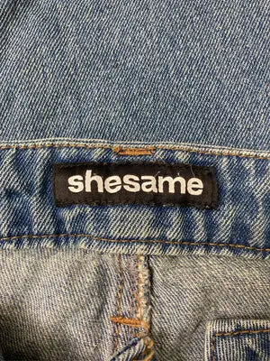 shesame/シーセム/デニムパンツ/パンツ/ブルー/M