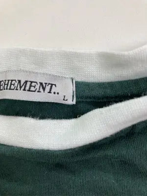 VEHEMENT/Tシャツ/カットソー/トップス/グリーン/L