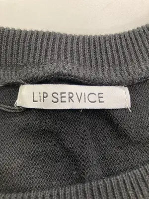 LIP SERVICE/リップサービス/Tシャツ/カットソー/トップス/ブラック/F