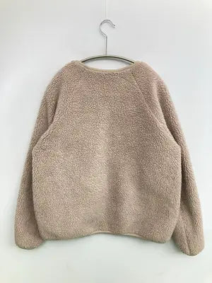 UNIQLO/ユニクロ/ノーカラージャケット/ジャケット/アウター/ベージュ/M