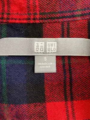 UNIQLO/ユニクロ/シャツ/ブラウス/トップス/レッド/S