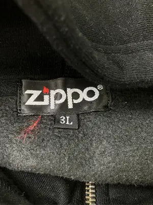 Zippo/パーカー/トップス/ブラック/3L