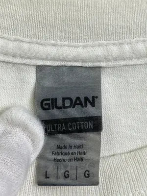 GILDAN/ギルダン/Tシャツ/カットソー/トップス/ホワイト/L