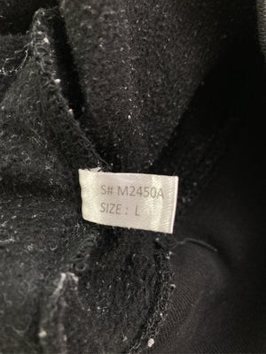 スウェット/トップス/ブラック/L