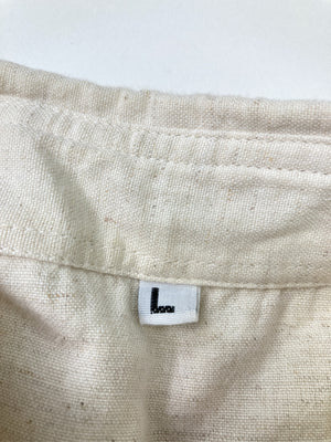 シャツ/ブラウス/トップス/ホワイト/L