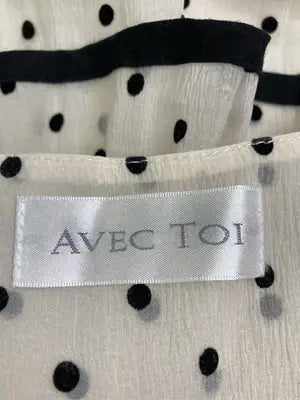 AVEC TOI/シャツ/ブラウス/トップス/アイボリー/S