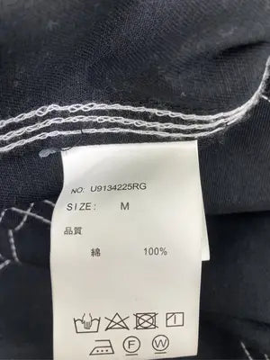 UNIVERSAL OVERALL/ユニバーサルオーバーオール/シャツ/ブラウス/トップス/ブラック/M