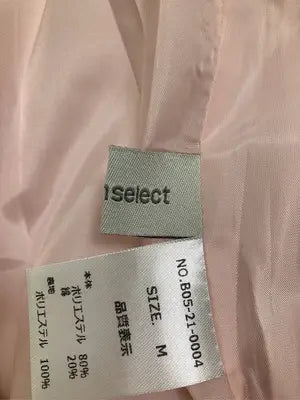 me+em select/ミームセレクト/テーラードジャケット/ジャケット/アウター/ピンク/M