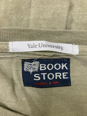 YALE UNIVERSITY/イェールユニバーシティ/Tシャツ/カットソー/トップス/カーキ/XL