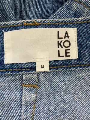 LAKOLE/ラコレ/デニムパンツ/パンツ/ブルー/M