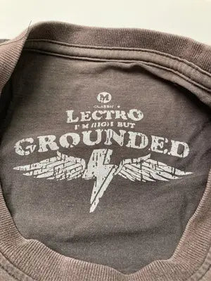 LECTRO GROUNDED/Tシャツ/カットソー/トップス/ブラウン/M