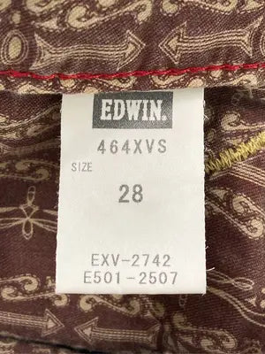 EDWIN/エドウィン/デニムパンツ/パンツ/ブラウン/28
