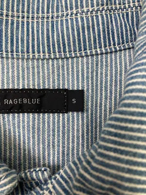 RAGEBLUE/レイジブルー/シャツ/ブラウス/トップス/スカイブルー/S