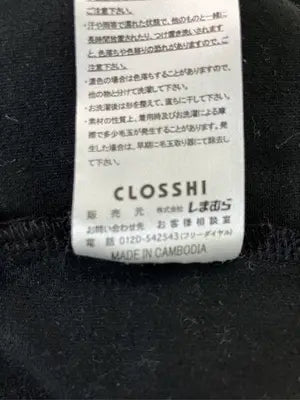CLOSSHI/クロッシー/Tシャツ/カットソー/トップス/ブラック/M
