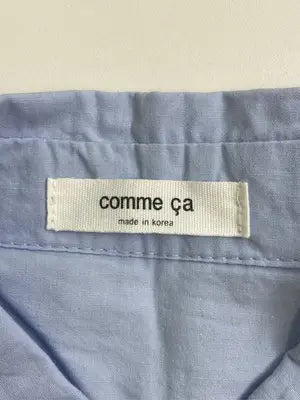 comme ca/コムサ/シャツ/ブラウス/トップス/スカイブルー