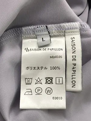 SAISON DE PAPILLON/セゾンドゥパピヨン/シャツ/ブラウス/トップス/パープル/L