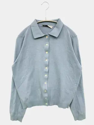 ZARA/ザラ/カーディガン/ボレロ/トップス/スカイブルー/USA M