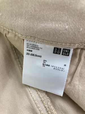 UNIQLO/ユニクロ/その他パンツ/パンツ/ベージュ/23(58.5cm)