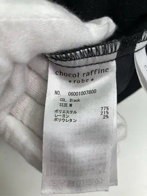 chocol raffine/ショコラフィネ/スラックス/パンツ/ブラック/M