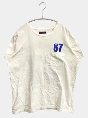 BLUE/BLUE/ブルーブルー/Tシャツ/カットソー/トップス/ホワイト/2