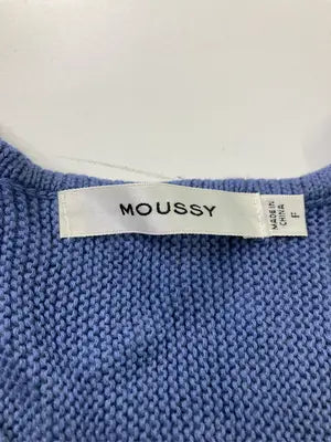 MOUSSY/マウジー/タンクトップ/トップス/ブルー/F