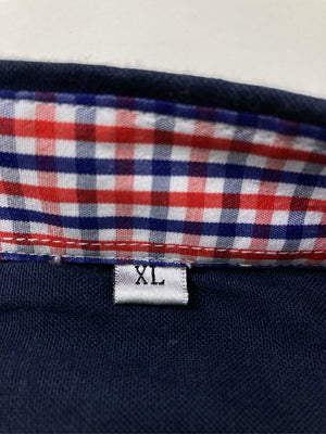 シャツ/ブラウス/トップス/ネイビー/XL