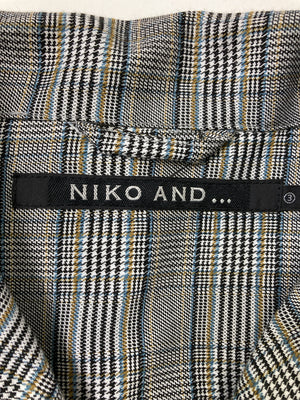 niko and .../ニコアンド/シャツ/ブラウス/トップス/グレー/3