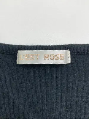 L `EST ROSE/レストローズ/Tシャツ/カットソー/トップス/ブラック/2