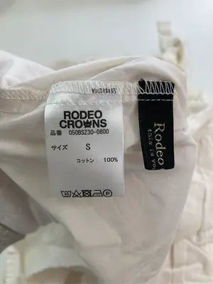 RODEO CROWNS/ロデオクラウンズ/シャツ/ブラウス/トップス/アイボリー/S