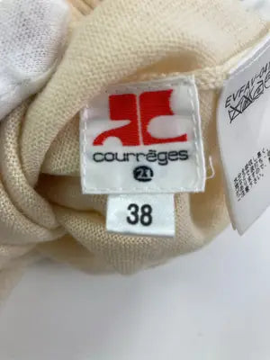courreges/クレージュ/ニット/セーター/トップス/ベージュ/38