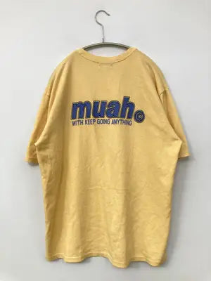 muah muah/ムーアムーア/Tシャツ/カットソー/トップス/イエロー/F