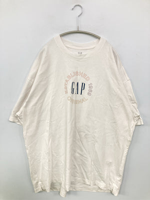 GAP/ギャップ/Tシャツ/カットソー/トップス/ホワイト/XL