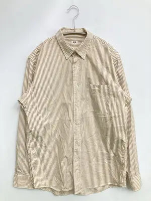 UNIQLO/ユニクロ/シャツ/ブラウス/トップス/ベージュ/S