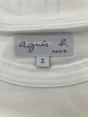 agnès b./アニエスベー/Tシャツ/カットソー/トップス/ホワイト/2
