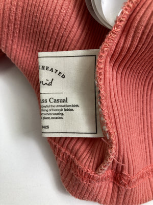 Ungrid/アングリッド/Tシャツ/カットソー/トップス/オレンジ/F