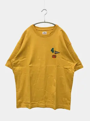 coen/コーエン/Tシャツ/カットソー/トップス/イエロー/LARGE