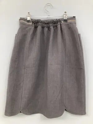 PATTERN/ショート/ミニスカート/スカート/グレー/S