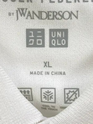 UNIQLO JW Anderson/ユニクロジェイダブリューアンダーソン/ポロシャツ/トップス/ホワイト/XL