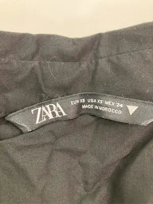 ZARA/ザラ/シャツワンピース/ワンピース/ドレス/ブラック/XS
