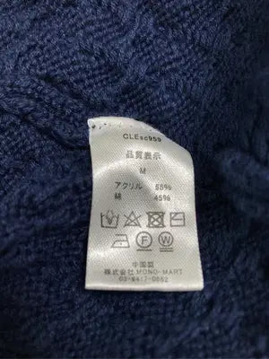 CLEL/ポロシャツ/トップス/ブルー/M