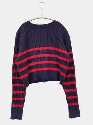 nelliy./カーディガン/ボレロ/トップス/ネイビー/M