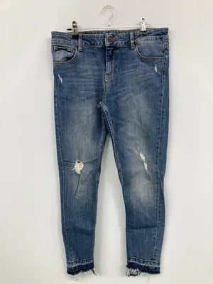 ZARA BASIC/ザラベーシック/デニムパンツ/パンツ/ブルー/USA 08
