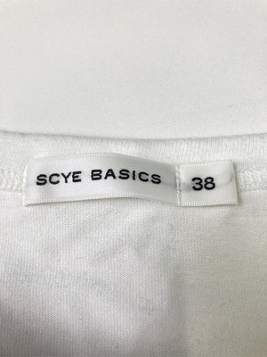 SCYE BASICS/サイベーシックス/Tシャツ/カットソー/トップス/ホワイト/38