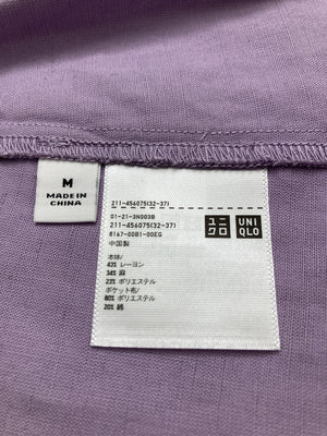 UNIQLO/ユニクロ/テーラードジャケット/ジャケット/アウター/パープル/M