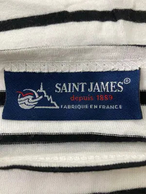 SAINT JAMES/セントジェームス/Tシャツ/カットソー/トップス/ホワイト/XS