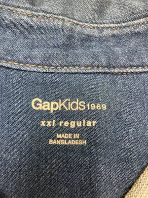 GAP/ギャップ/シャツ/ブラウス/トップス/ブルー/XXL
