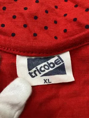 tricobel/タンクトップ/トップス/レッド/XL