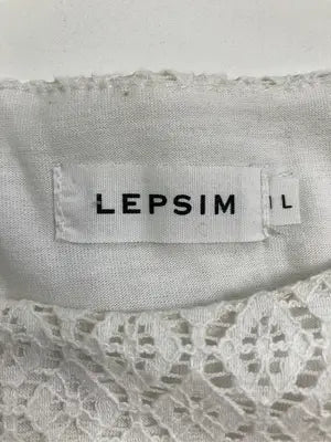LEPSIM/レプシィム/Tシャツ/カットソー/トップス/ホワイト/L