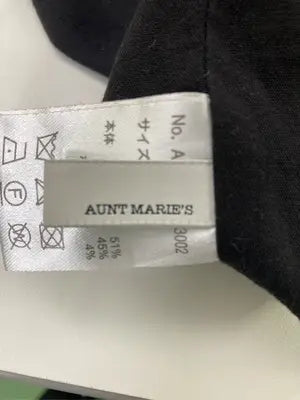 AUNT MARIE'S/アントマリーズ/キャミソール/トップス/ブラック/FREE