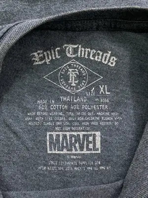 MARVEL/マーベル/Tシャツ/カットソー/トップス/グレー/XL
